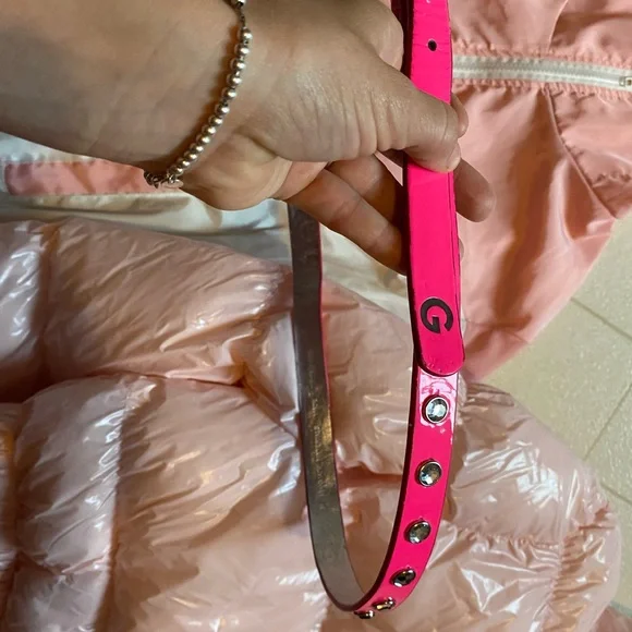 🩷🤍NEW LOT small pink coats and a pink small guess belt🩷🤍 - Picture 2 of 2